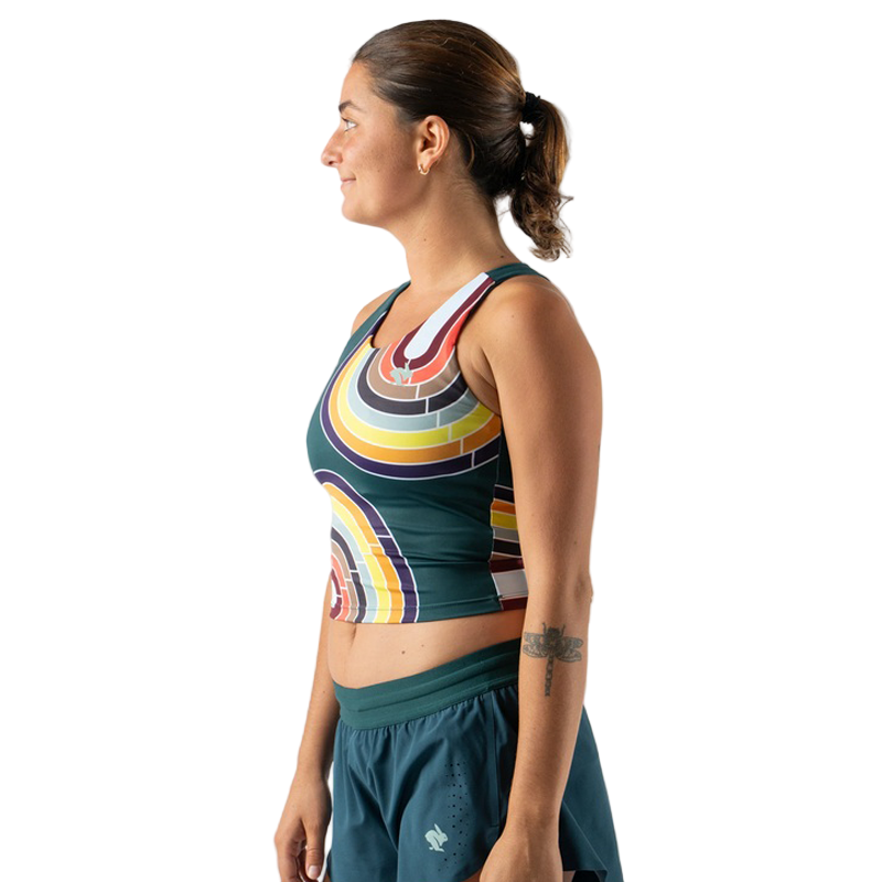 rabbit - Crusher Pocket Crop - Dark Sea Track - Women's
