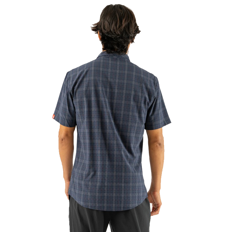 rabbit - High Country SS - Dress Blues Plaid - Men's