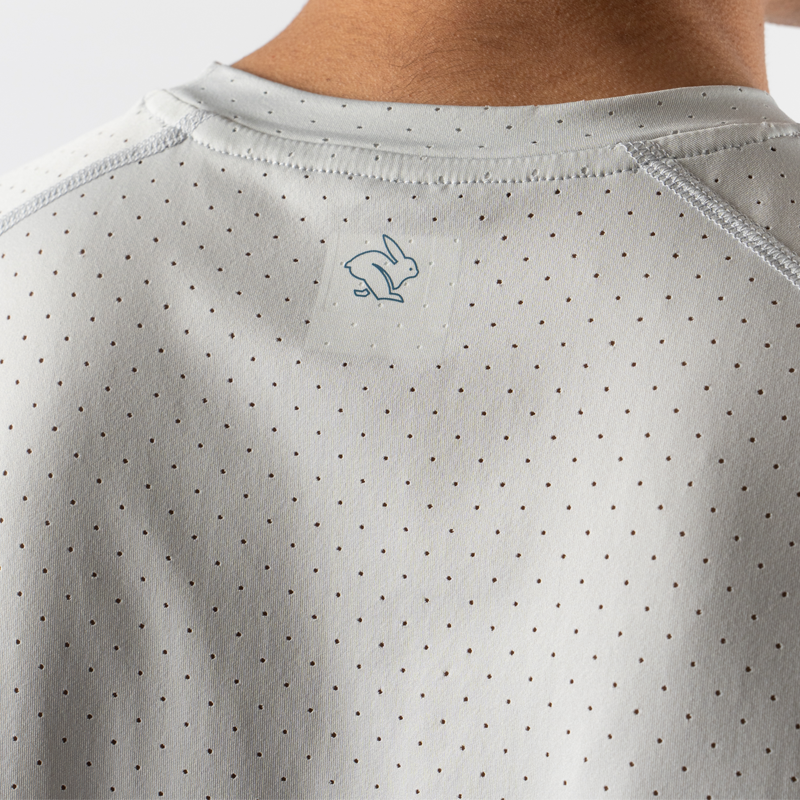rabbit - ICE Perf Tee SS - Quiet Grey - Men's