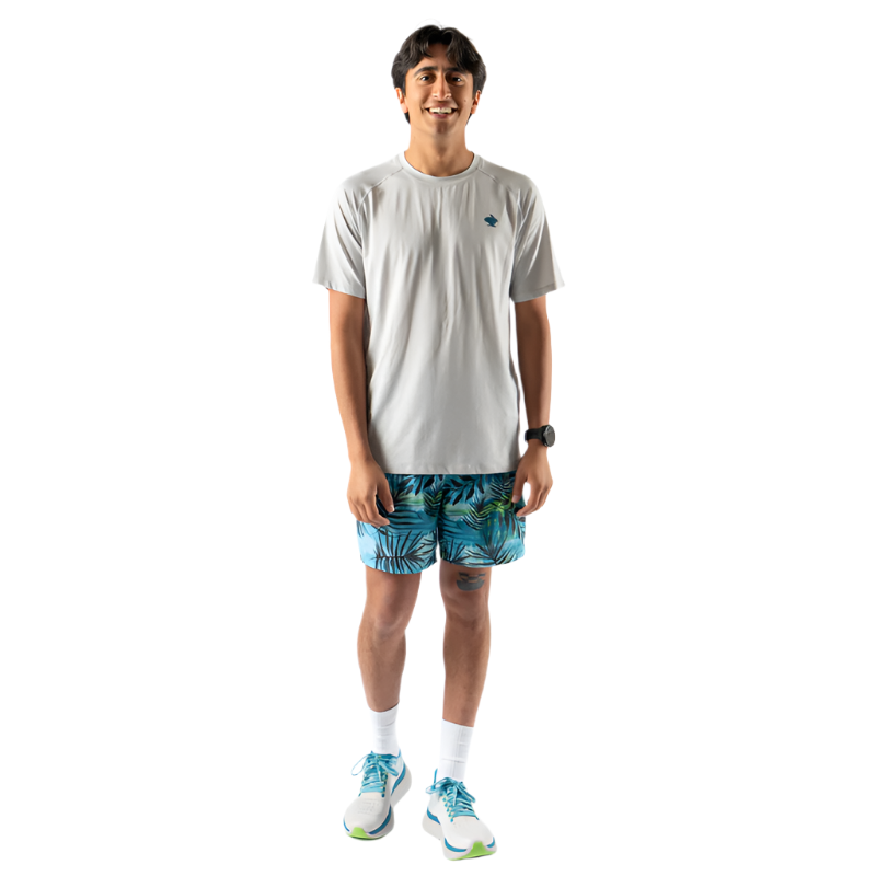 rabbit - ICE Perf Tee SS - Quiet Grey - Men's
