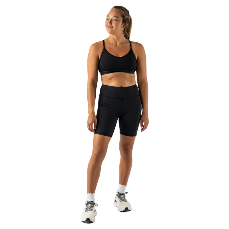 rabbit - Speed Leggy High Rise 7" - Black - Women's