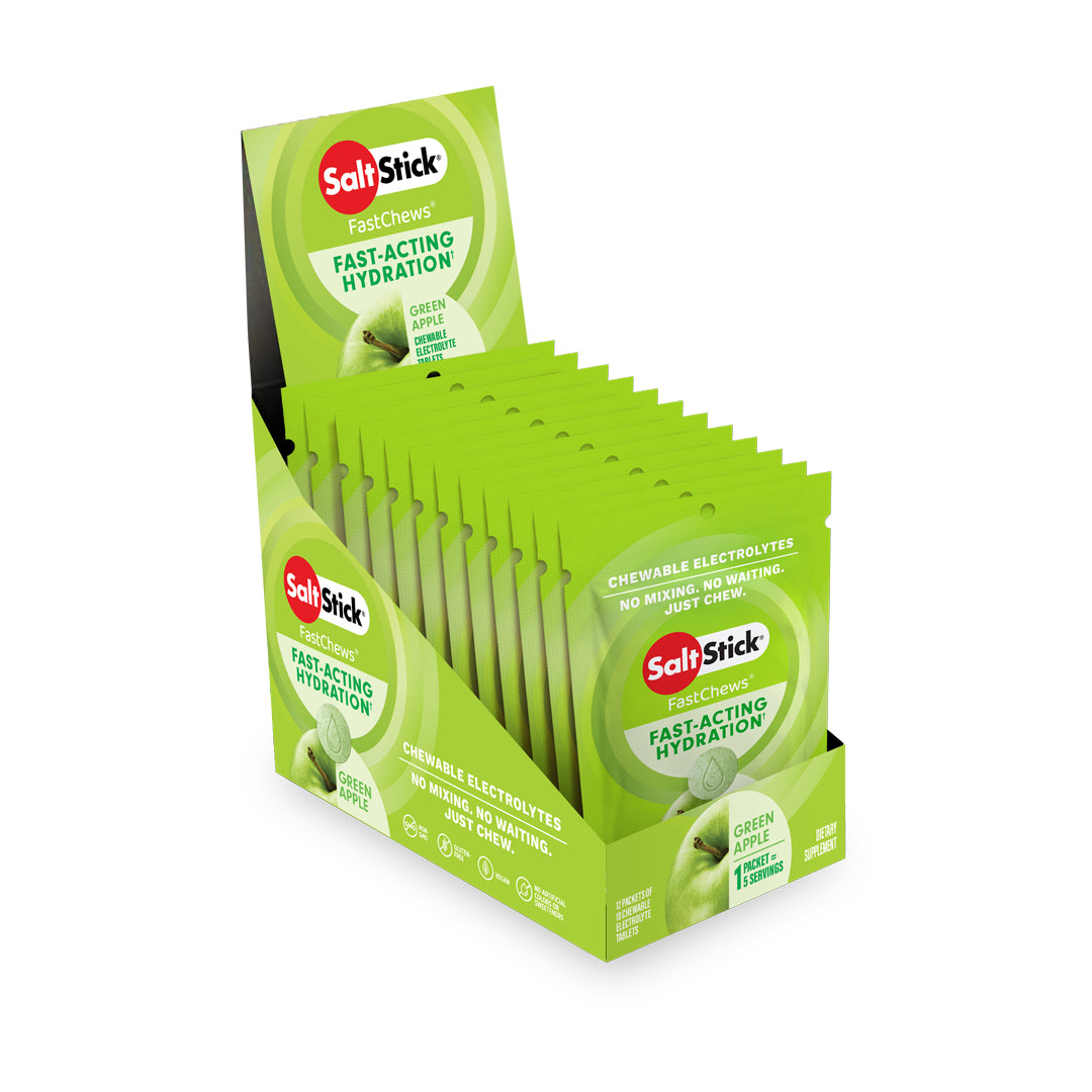 SaltStick - FastChews - Green Apple - 10 Tablets Packet