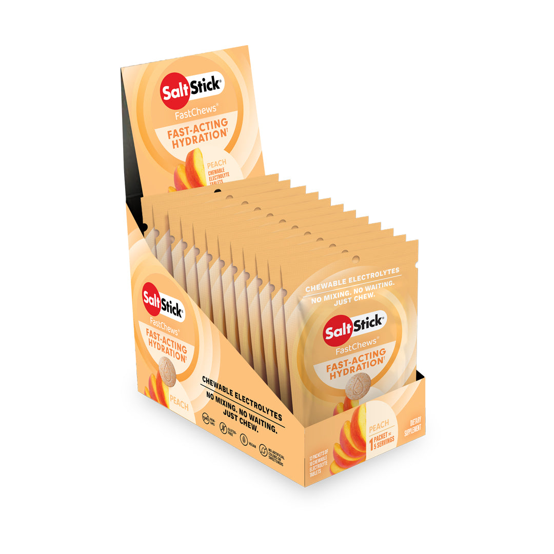 SaltStick - FastChews - Peach - 10 Tablets Packet