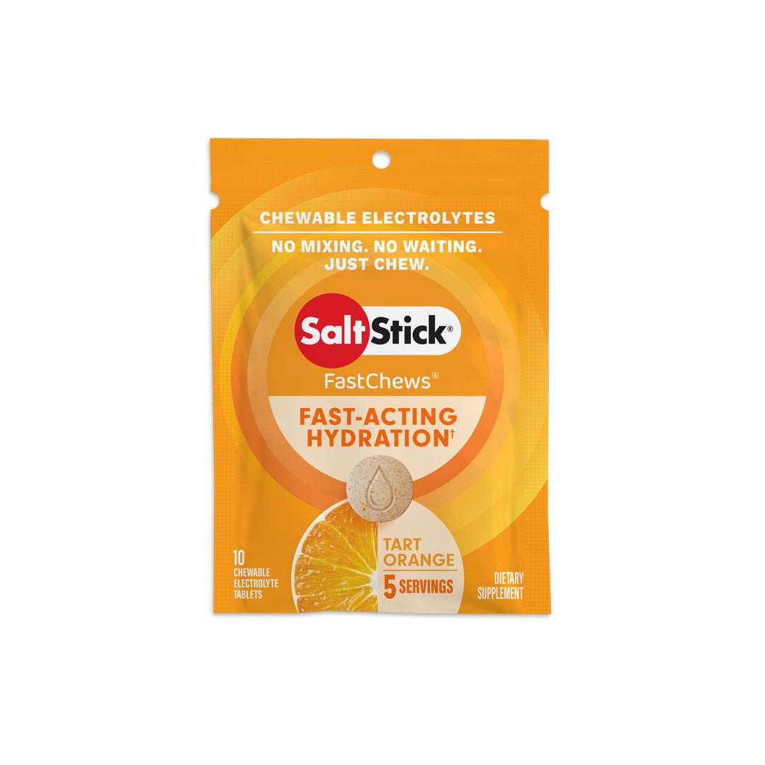 SaltStick - FastChews - Tart Orange - 10 Tablets Packet