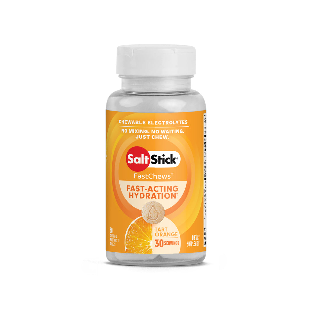 SaltStick - FastChews - Tart Orange - 60 Tablets Bottle