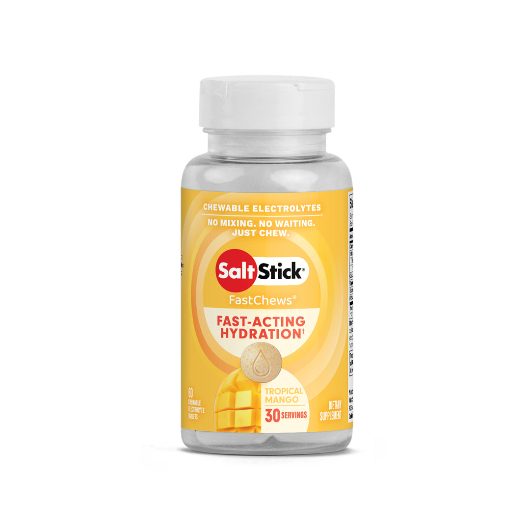 SaltStick - FastChews - Tropical Mango - 60 Tablets Bottle