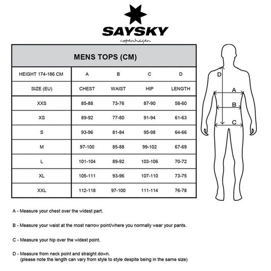 Saysky - Clean Combat Pro T-Shirt - Burgundy - Men's
