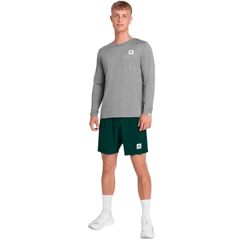 Saysky - Pace Shorts 5'' - Dark Green - Men's