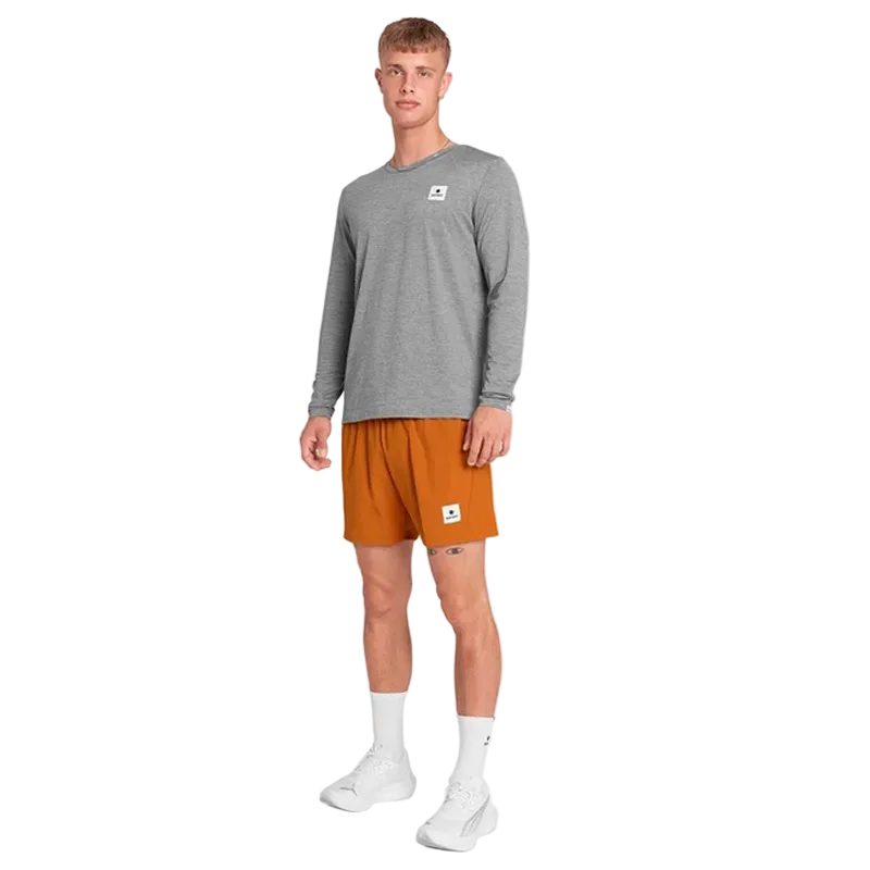 Saysky - Pace Shorts 5'' - Orange - Men's