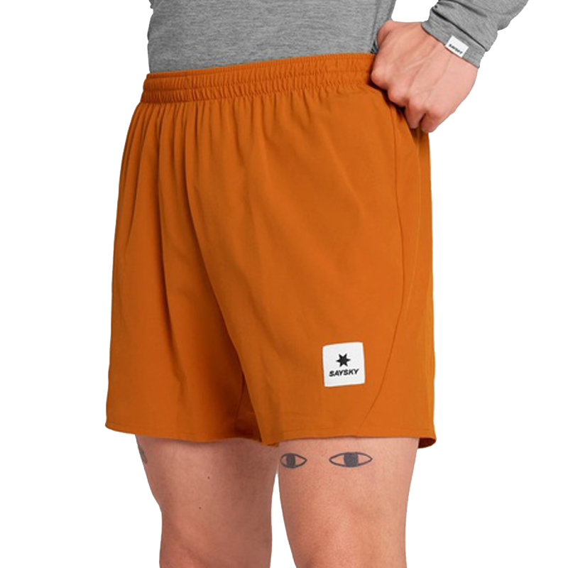 Saysky - Pace Shorts 5'' - Orange - Men's