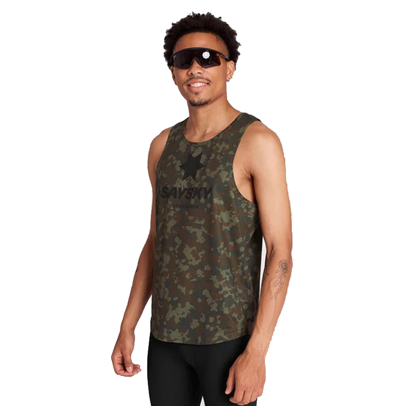 Saysky - Camo Combat Singlet - Brown - Men's