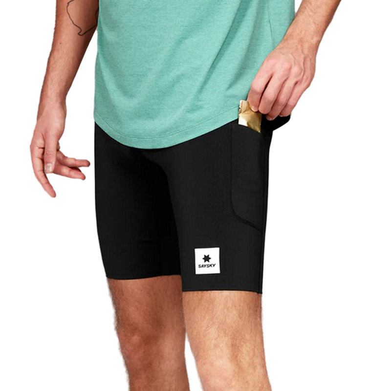 Saysky - Combat+ Short Tights 9" - Black - Men's