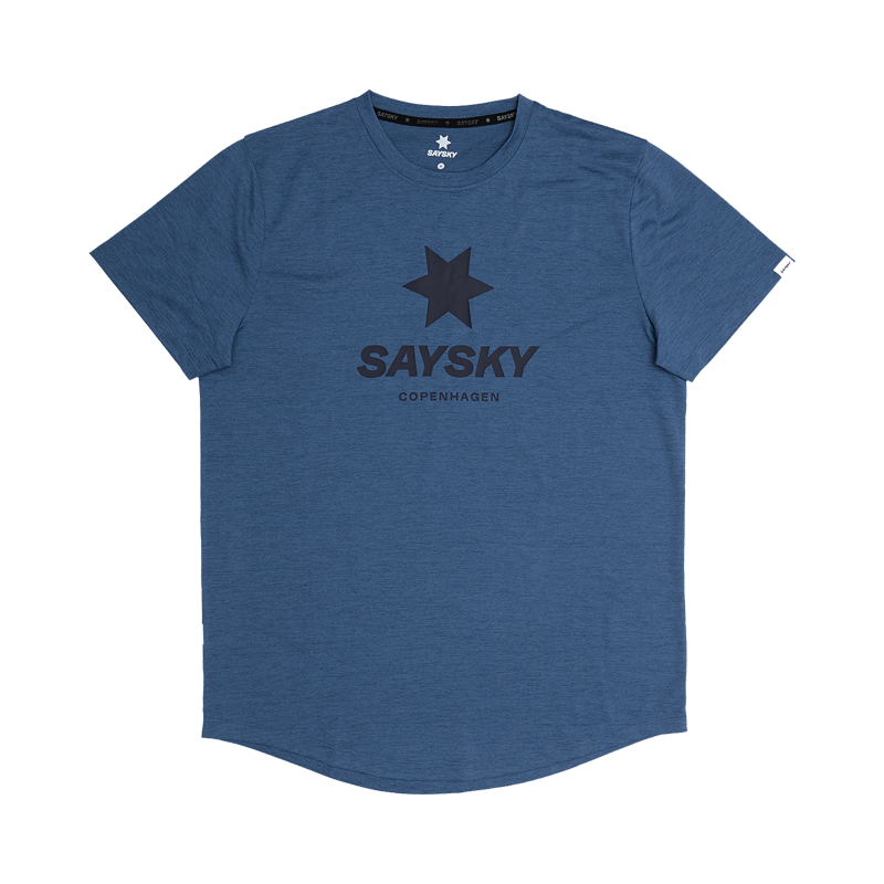 Saysky - Logo Combat Pro T-Shirt - Blue - Men's - 2026