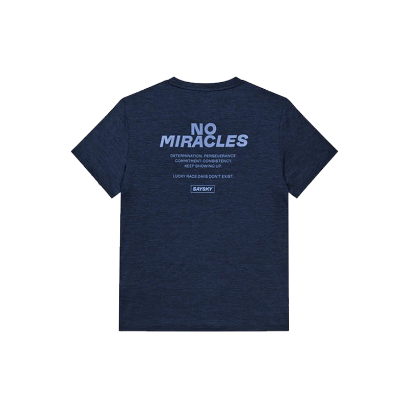 Saysky - Statement Pace T-Shirt - Blue - Men's