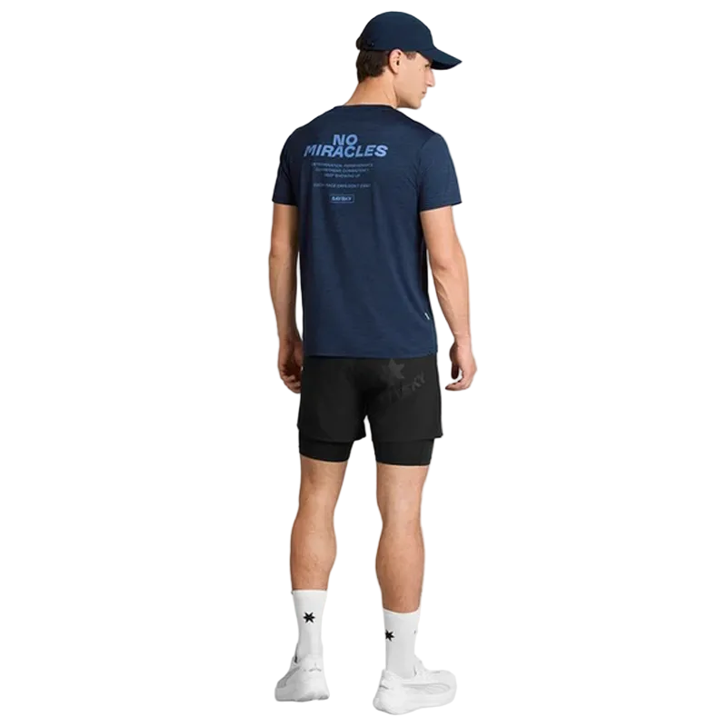 Saysky - Statement Pace T-Shirt - Blue - Men's