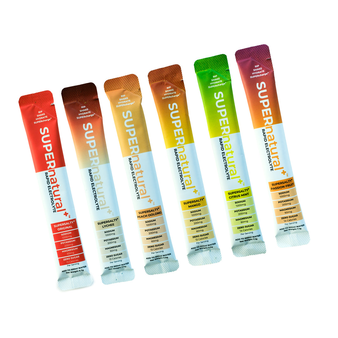 SUPERnatural+ Rapid Electrolytes - Lychee - Single Sachet