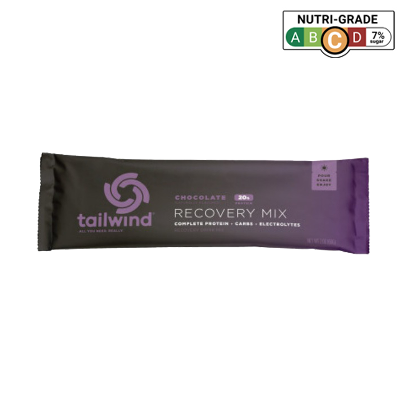 Tailwind Nutrition - Chocolate Recovery Mix - Single-Serving Stick Pack