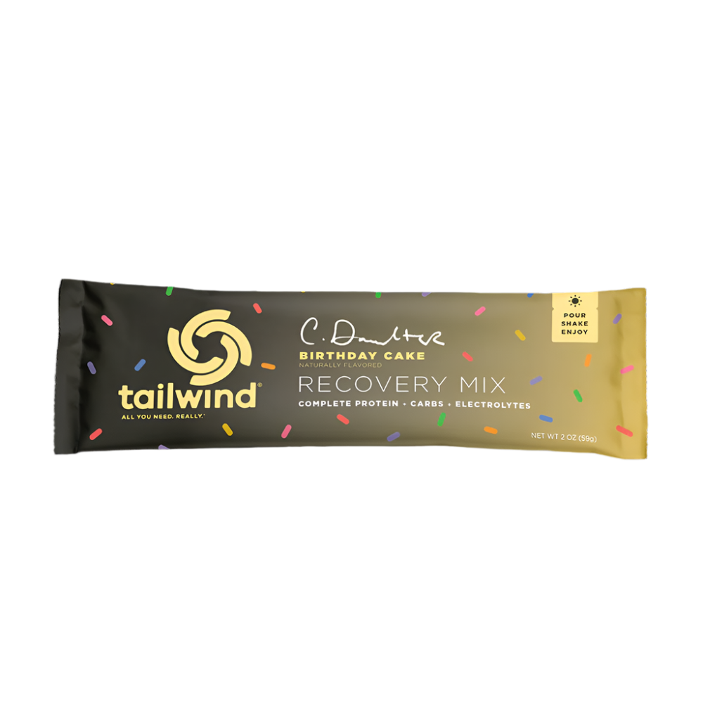 Tailwind Nutrition - Recovery Mix - Single-Serving Stick Pack - Birthday Cake - Limited Edition