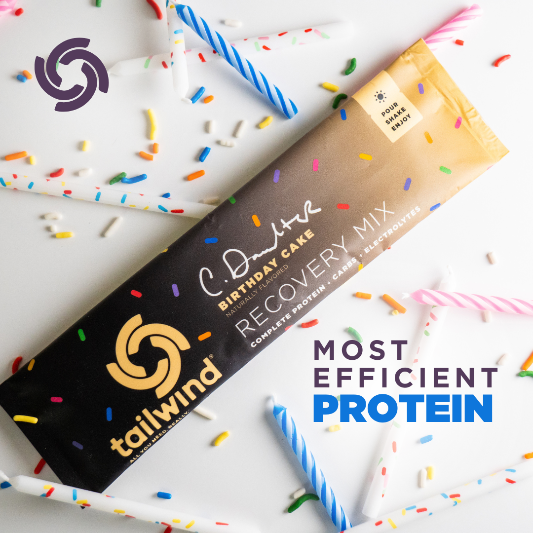 Tailwind Nutrition - Recovery Mix - Single-Serving Stick Pack - Birthday Cake - Limited Edition