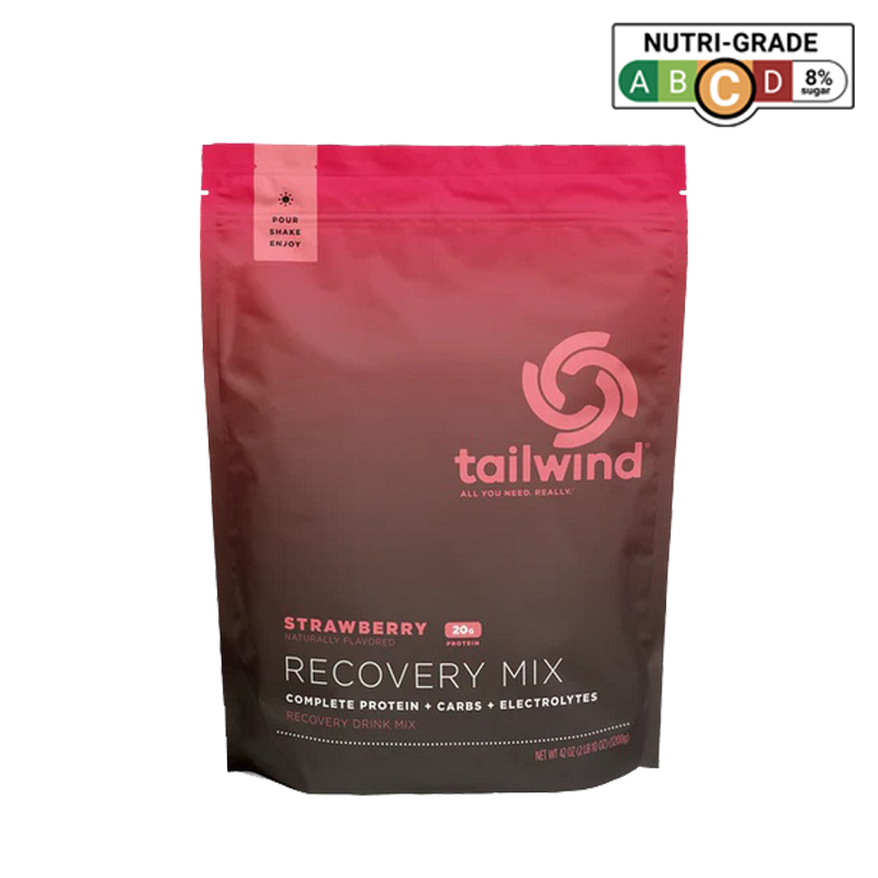 Tailwind Nutrition - Strawberry Recovery Mix - 20-Serving Bag