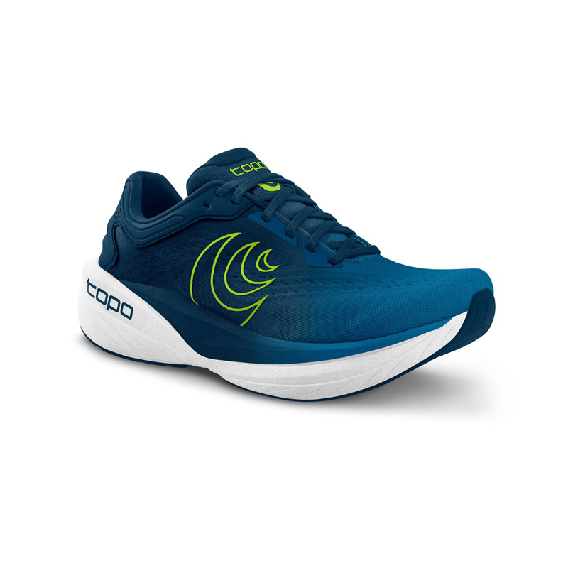 Topo Athletic - Phantom 4 - Blue/Lime - Men's