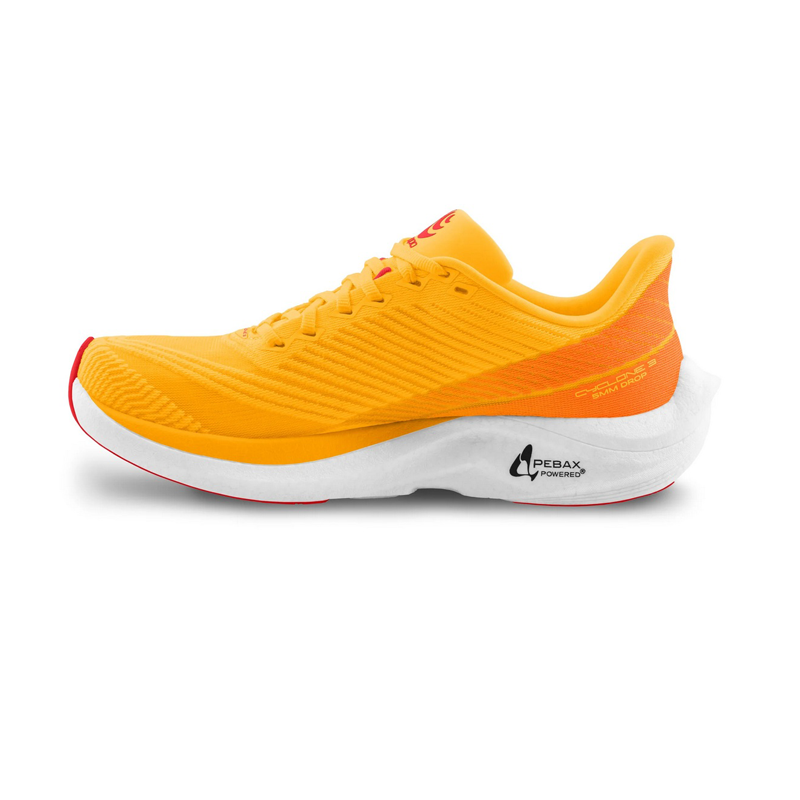 Topo Athletic - Cyclone 3  - Orange/Navy - Men's
