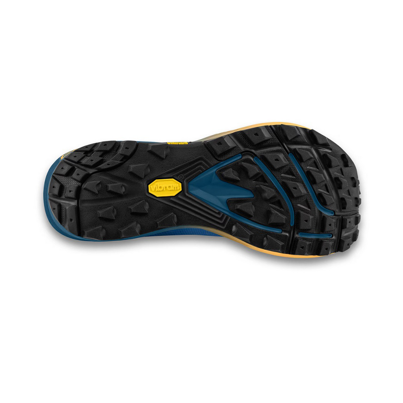 Topo Athletic - MTN Racer 4 - Navy/Orange - Men's