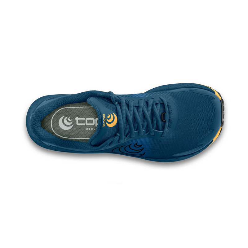 Topo Athletic - MTN Racer 4 - Navy/Orange - Men's