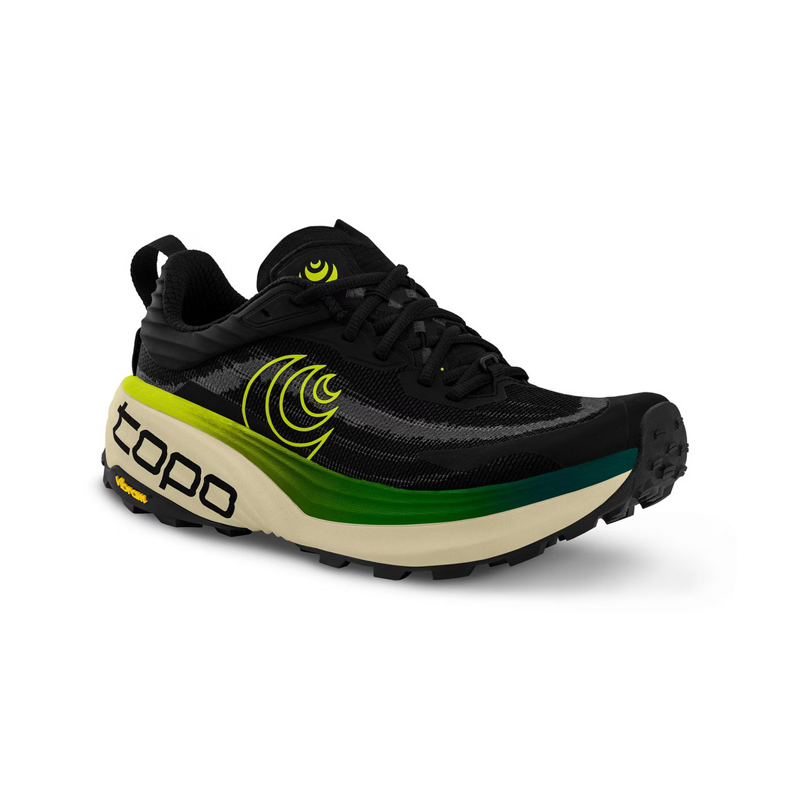 Topo Athletic - Vista - Black/Lime - Men's