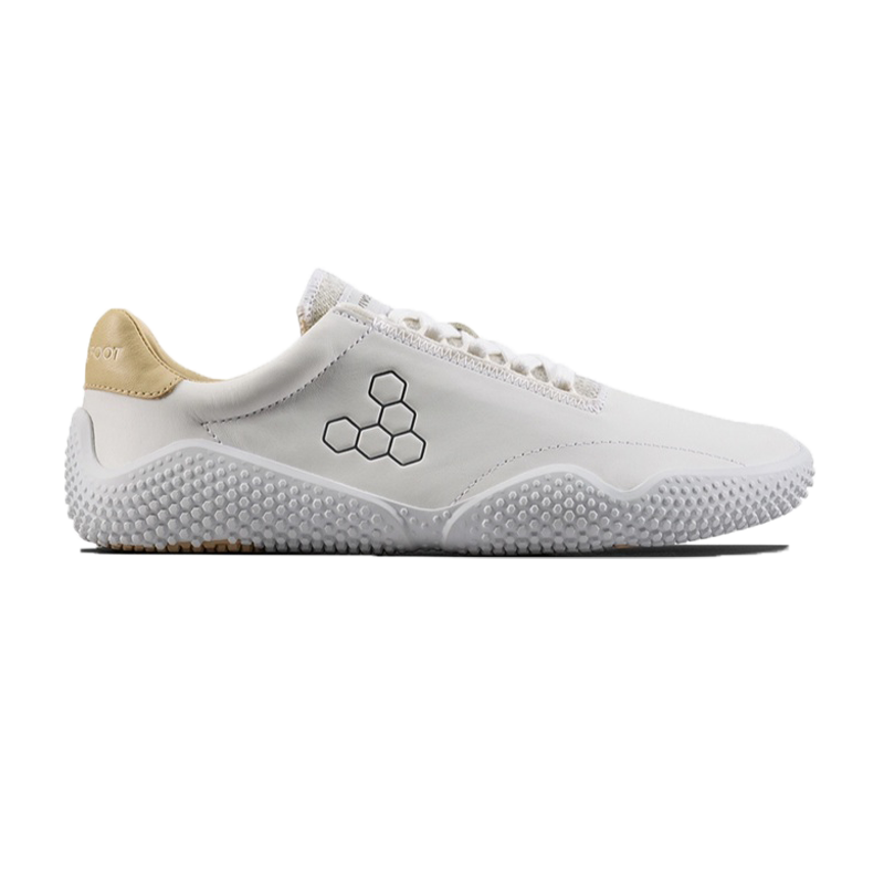 Vivobarefoot - Motus Studio Sneaker Leather - Bright White - Women's