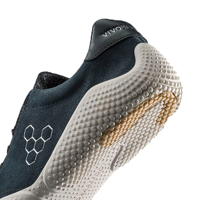 Vivobarefoot - Motus Studio Sneaker Leather - Obsidian/White - Women's