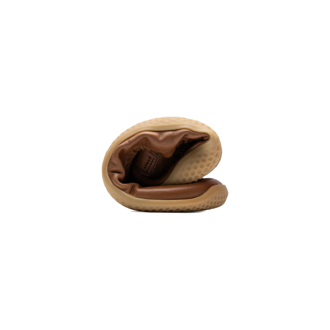 Vivobarefoot - Asana Yin Ballerina Leather - Tan - Women's