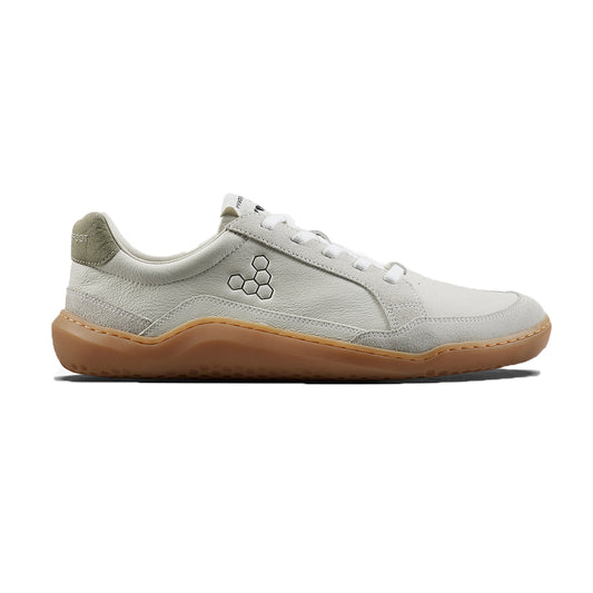 Vivobarefoot - Gobi II Sneaker Premium Leather - Limestone/Dusty Green - Women's