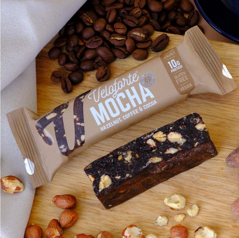 Veloforte - Mocha Protein Bar - Hazelnut, Coffee & Cocoa