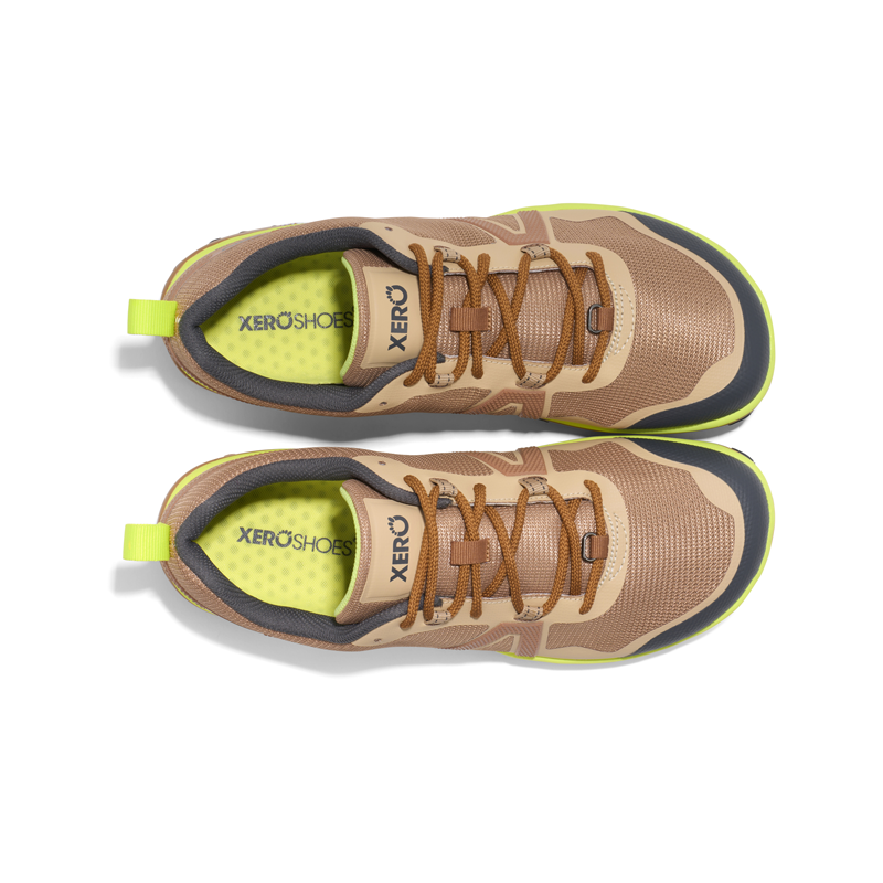 Xero Shoes - Scrambler Low EV - Dark Irish Cream/Sunny Lime - Men's