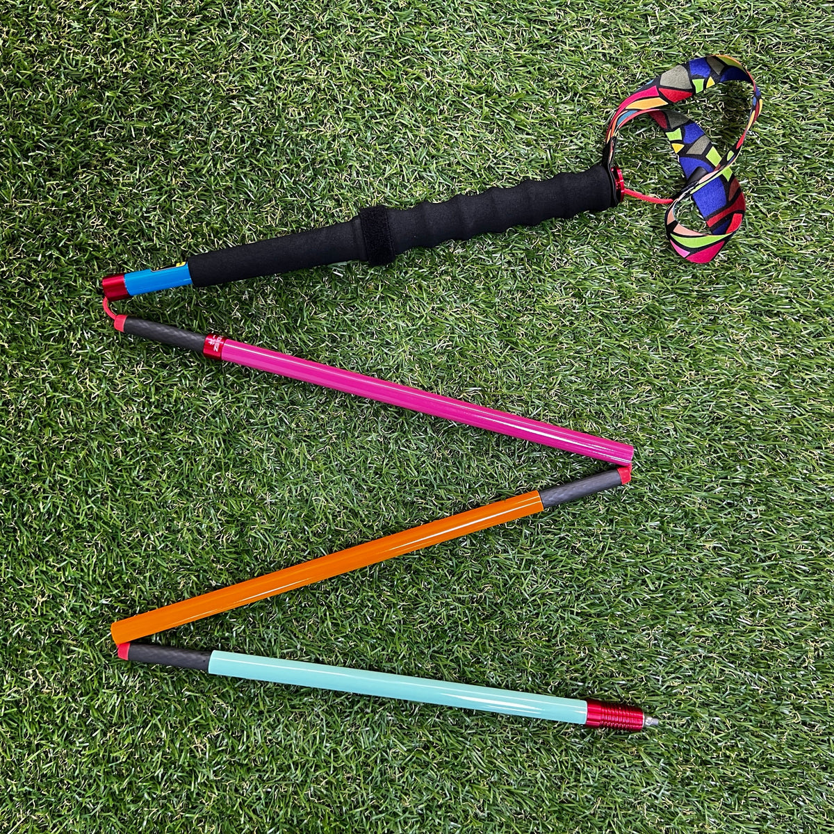 Zenone - Z1802 - Lightweight Coloured Carbon Trekking Poles