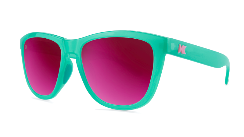 Knockaround - Premiums Sport - Aquamarine / Fuchsia (Polarised)